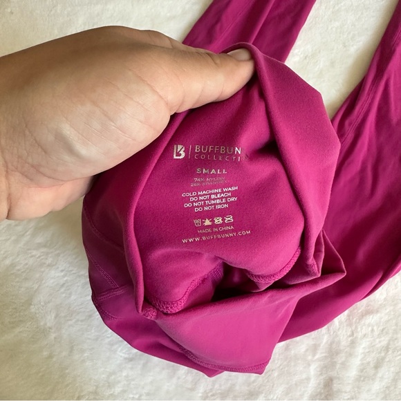 BuffBunny Legacy Leggings Pink Women's Size Small - Picture 4 of 9